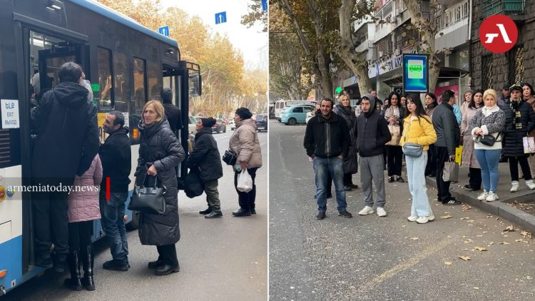 Водители ЗАО «Ереванский автобус» объявили забастовку