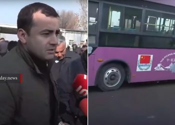 «Անմարդկային պայմաններ են»․ «Երևանի ավտոբուս» ՓԲԸ-ի վարորդները ցույց են տվել ավտոպարկը