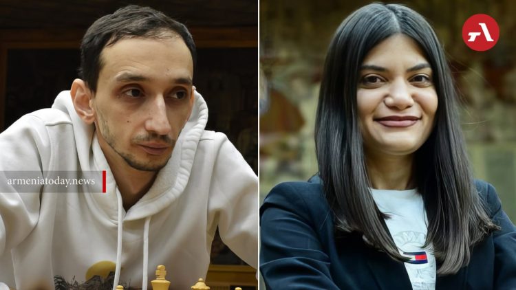 Сусанна Габоян и Роберт Оганесян стали чемпионами Армении по шахматам