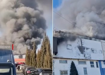 Թբիլիսիի «Լիլո» շուկայում հրդեհ է բռնկվել