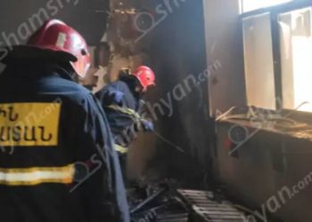 «Հարավկովկասյան երկաթուղի» ՓԲԸ-ի Մասիսի կայարանում հրդեհ է բռնկվել