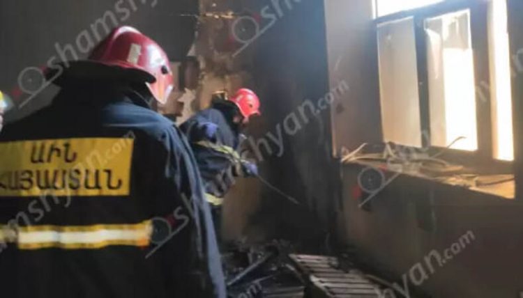 «Հարավկովկասյան երկաթուղի» ՓԲԸ-ի Մասիսի կայարանում հրդեհ է բռնկվել