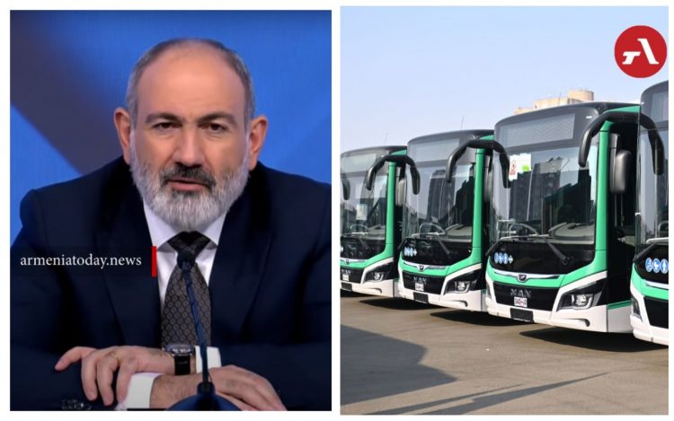 Пашинян похвалил новую систему оплаты общественного транспорта через QR-коды