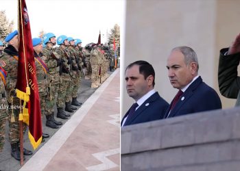 «Փառք նահատակներին, կեցցե ՀՀ-ն»․ Փաշինյանը Հայոց բանակի 33-րդ տարեդարձի առթիվ այցելել է ՊՆ