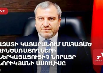 Ազատի կացարանում մահացած զինծառայողների ներկայացուցիչ Նորայր Նորիկյանի ասուլիսը (ուղիղ)