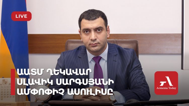 Проходит пресс-конференция главы инспекции здравоохранения и труда Славика Саргсяна по итогам 2024 года (прямое включение)