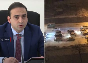 Ձյան ժամանակ խցանումների 80%-ը պայմանավորված էր ամառային անվադողերով, ԱՊՊԱ-ներով․ Տիգրան Ավինյան