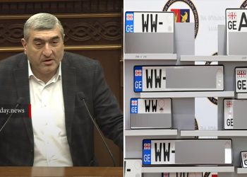 Հայաստանում վրացական պետհամարանիշների զանգվածային գողություններ են․ Շիրակ Թորոսյան