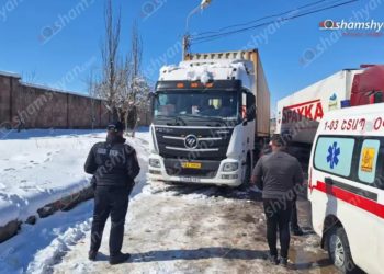 Երևանում՝ իրանական համարանիշներով բեռնատարում, հայտնաբերվել է տղամարդու դի