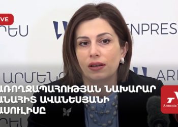 Առողջապահության նախարար Անահիտ Ավանեսյանի ասուլիսը (ուղիղ)