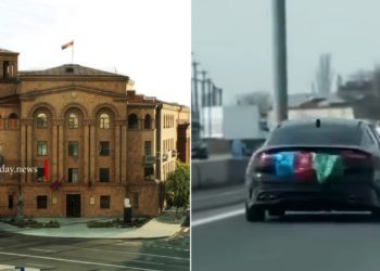 Ադրբեջանի դրոշը Հայաստանի ճանապարհին ծածանող վարորդին բաժին են ներկայացրել