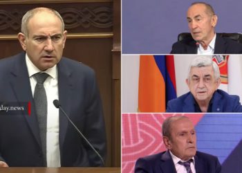 Ես ձեզ ոտի տակ կտամ, ոչ թե կբանավիճեմ. Փաշինյանը՝ Քոչարյանին, Սարգսյանին և Տեր-Պետրոսյանին
