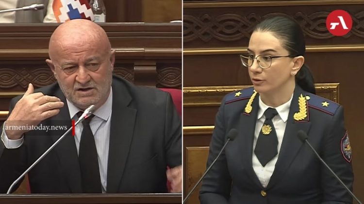 Генпрокурор представила в парламенте подробности ходатайства об уголовном преследовании Агазаряна