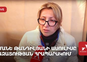 Մանե Թանդիլյանի ասուլիսը Ազատության հրապարակում (ուղիղ)