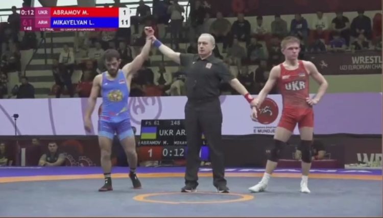 Левик Микаелян и Князь Ибоян вышли в финал ЧЕ U23 по вольной борьбе