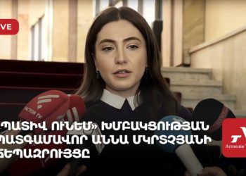«Պատիվ ունեմ» խմբակցության պատգամավոր Աննա Մկրտչյանի ճեպազրույցը (ուղիղ)