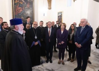 Գարեգին Բ-ն Գերմանիայի նախագահին խնդրել է Բաքվում բարձրաձայնել Արցախի ժողովրդի իրավունքների և գերիների հարցերը