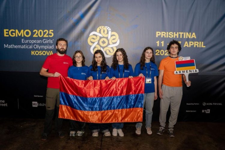 Հայ դպրոցականները 4 բրոնզե մեդալ են նվաճել Եվրոպայի աղջիկների մաթեմատիկայի օլիմպիադայում