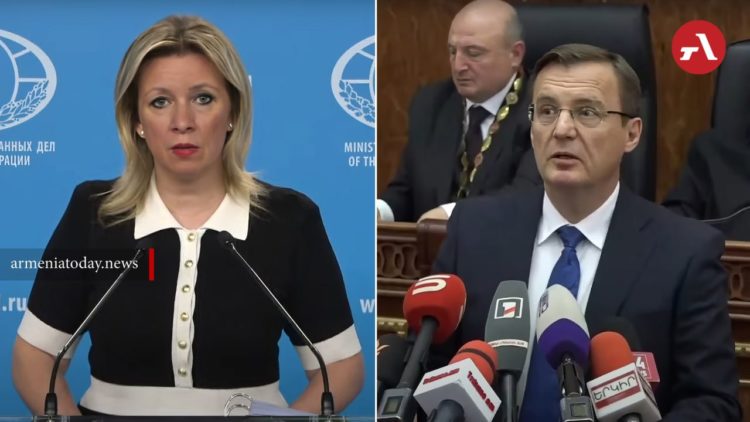 Захарова прокомментировала визит генконсула РФ в Гюмри в офис оппозиционного блока «Мать Армения»