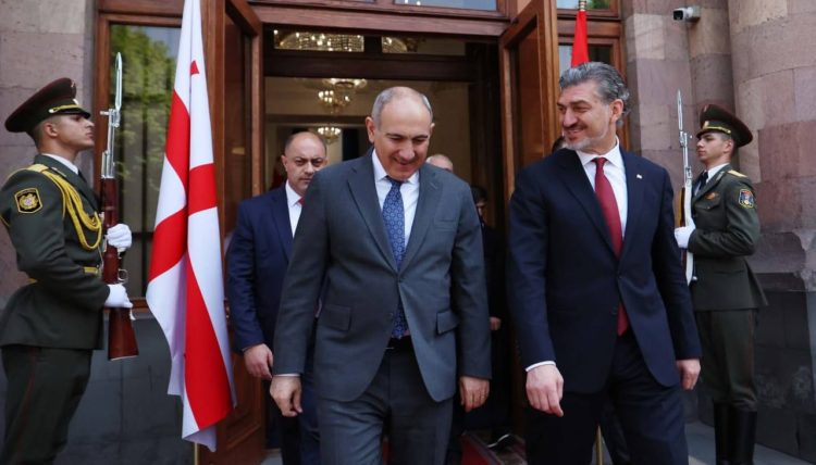Փաշինյանը և Կավելաշվիլին քննարկել են երկու երկրների միջև ռազմավարական գործընկերության տարբեր ասպեկտներ