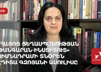 Проходит пресс-конференция директора Музея-института Геноцида армян Эдиты Гзоян (прямое включение)