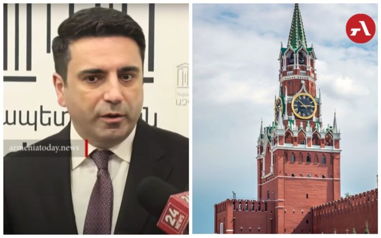 Ален Симонян обвинил Россию в проведении «гибридной войны» против Армении