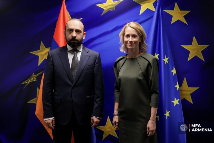Միրզոյանը Կալլասի հետ քննարկել է Երևանի և Բաքվի միջև խաղաղության համաձայնագրի ստորագրման հարցը