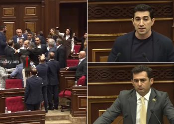 «Սիմոնյանին դուրս կշպրտեմ», «չափդ ճանաչի՝ Լևոն»․ վեճ և քաշքշուք՝ ԱԺ-ում