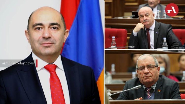 Աղազարյանն ու Ասլանյանը Մարուքյանին կառաջադրեն ՀՀ վարչապետի թեկնածու՝ Փաշինյանի իմփիչմենթի նախագծով