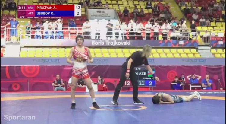 Армянские борцы взяли две бронзы на чемпионате Европы U17 по вольной борьбе
