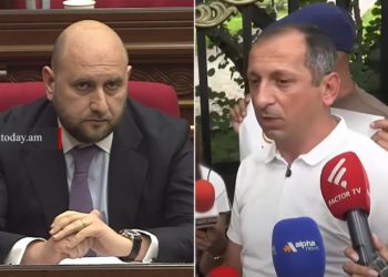 «Պահանջում ենք ԿԲ նախագահի հրաժարականը»․ զեղծարարությունից տուժածներն՝ ԱԺ-ի դիմաց