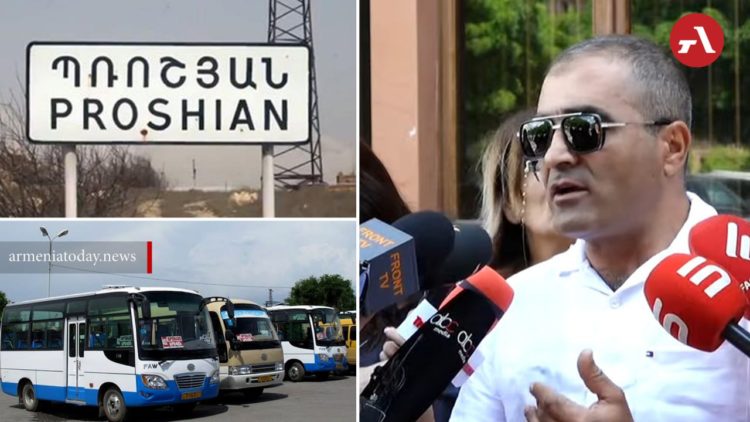 «Մուլտի Տրանս»-ին հորդորում ենք հեռու մնալ մեր տրանսպորտից, սպառնում են վարորդներին․ Պռոշյանի բնակիչ