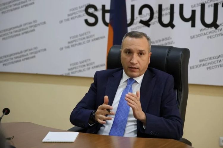 Տիգրան Պետրոսյանը նշանակվել է Սննդամթերքի անվտանգության տեսչական մարմնի ղեկավար