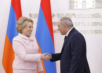 Փաշինյանն ու Մատվիենկոն հանդիպել և քննարկել են մի շարք օրակարգային հարցեր