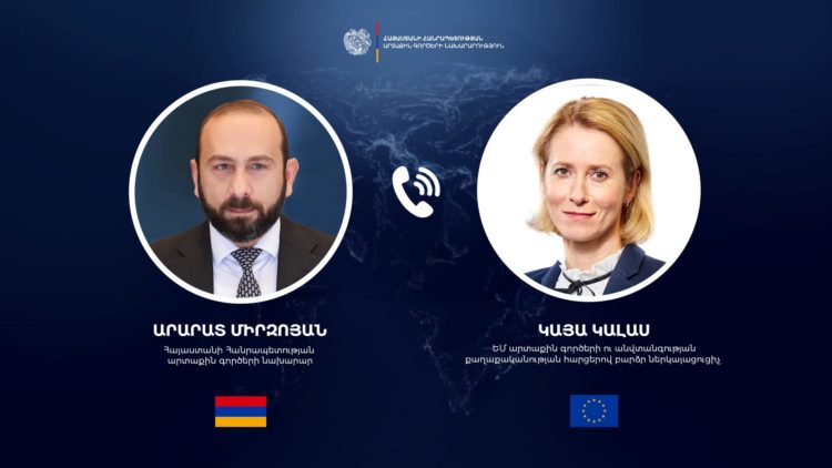 Միրզոյանը և Կալլասը քննարկել են Իրանից ՀՀ տարածքով երրորդ երկրների քաղաքացիների տարհանման հնարավորությունը