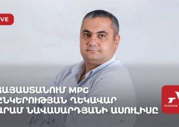 Հայաստանում MPG ընկերության ղեկավար Արամ Նավասարդյանի ասուլիսը (ուղիղ)