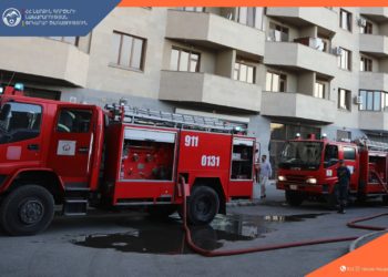 Հրդեհ՝ Երևանի Ծարավ Աղբյուրի շենքերից մեկի ավտոկայանատեղիում. բնակիչները տարհանվել են