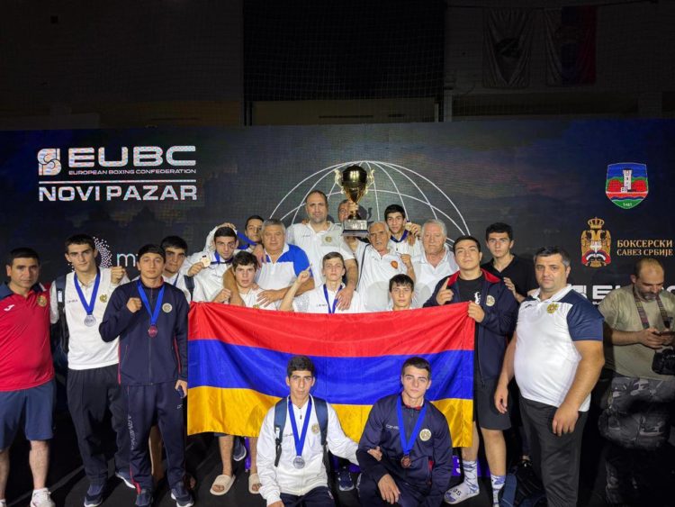 Բռնցքամարտի պատանիների ԵԱ․ Հայաստանը թիմային հաշվարկում 2-րդն է
