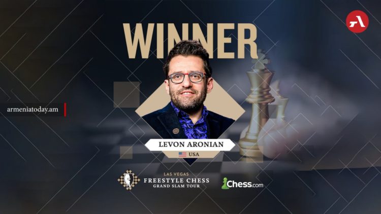 Լևոն Արոնյանը՝ Freestyle Chess Grand Slam Tour Ֆիշերի արագ շախմատի մրցաշարի հաղթող
