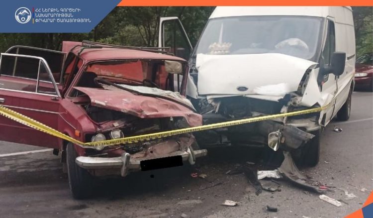 В Тавушской области шесть человек госпитализировали в результате ДТП