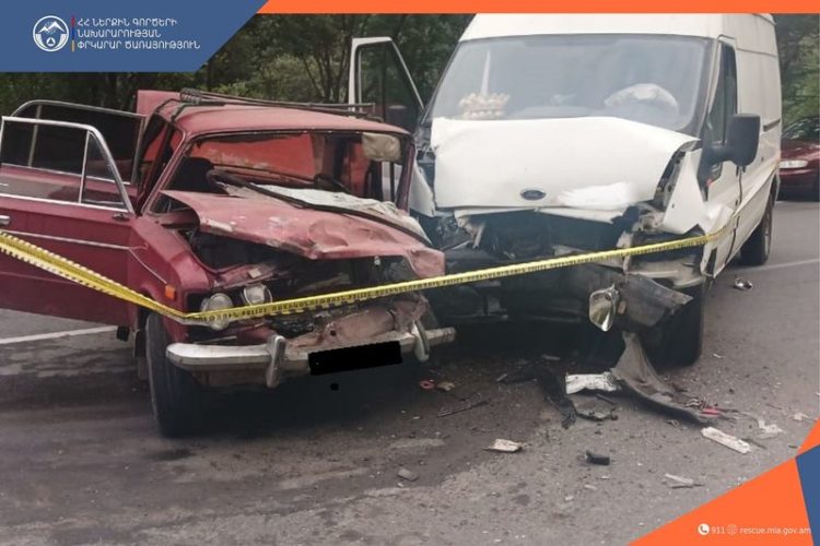 Դիլիջան-Վանաձոր ավտոճանապարհին վթարի հետևանքով կա 6 վիրավոր