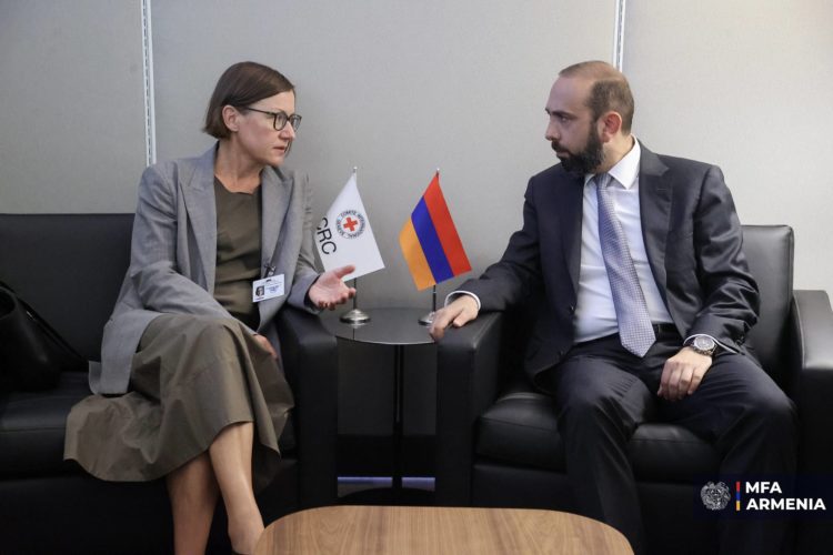 Միրզոյանը ԿԽՄԿ նախագահի հետ քննարկել է Ադրբեջանում պահվող հայ գերիների ազատ արձակման խնդիրը