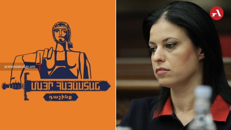 Արեգնազ Մանուկյանը վայր է դրել պատգամավորական մանդատը՝ անդամակցելու «Մայր Հայաստան»-ին