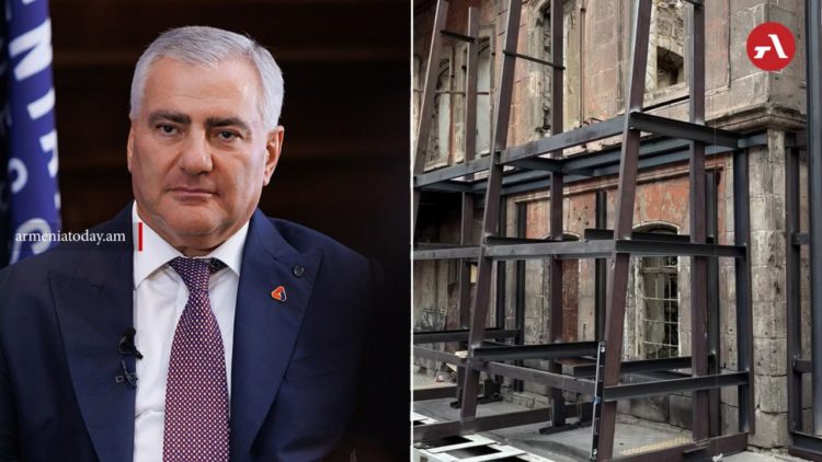 «Տաշիր» հիմնադրամի և Սամվել Կարապետյանի միջոցներով սկսվել է Գյումրու «Վառեմ-մարեմ» շենքի վերականգնումը