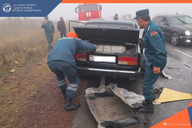 В Шинуайре в Сюнике произошло ДТП со смертельным исходом