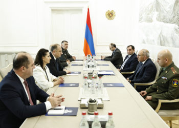Վրաստանի պաշտպանության նախարարը Երևանում քննարկել է պաշտպանական ոլորտում համագործակցությունը