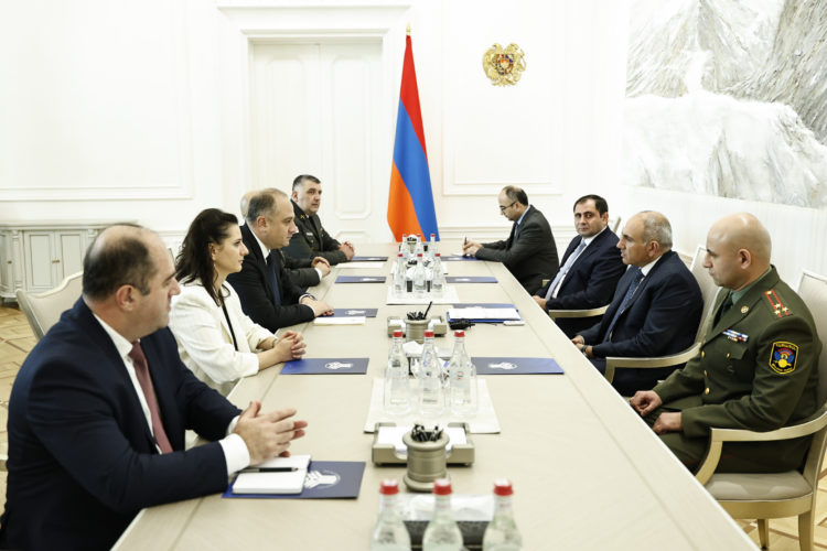 Վրաստանի պաշտպանության նախարարը Երևանում քննարկել է պաշտպանական ոլորտում համագործակցությունը
