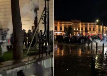 «Վրացական երազանքը» հայտնել է ընտրություններում «տպավորիչ հաղթանակի» մասին՝ Թբիլիսիում բախումների ֆոնին