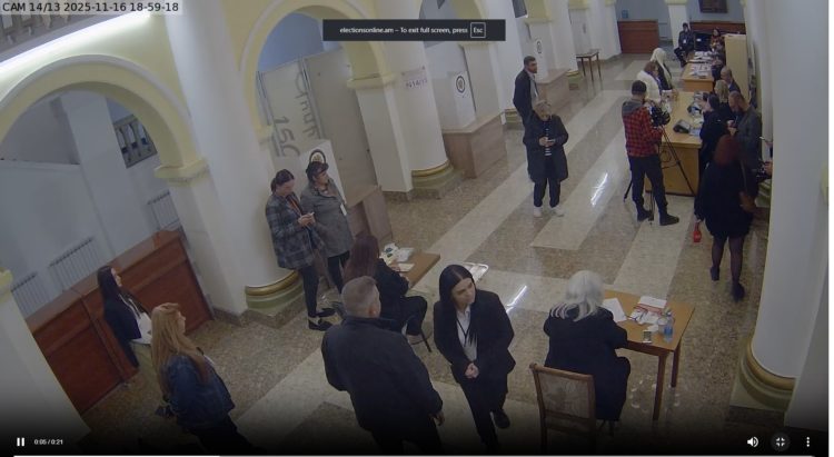 Դիտորդները հայտնել են Վաղարշապատի երկու ընտրատեղամասում էլեկտրաէներգիայի անջատումների մասին