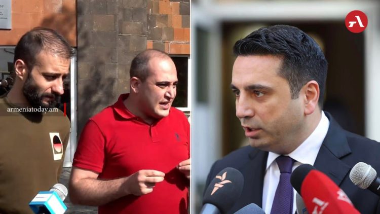 Վազգեն Սաղաթելյանին ու Նարեկ Սամսոնյանին ձերբակալել են Ալեն Սիմոնյանի հաղորդման հիման վրա